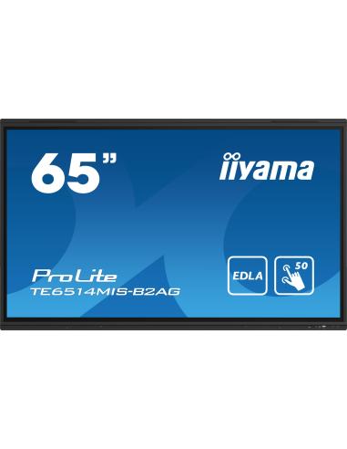 iiyama ProLite TE6514MIS-B2AG 65" Pantalla Interactiva VA 4K Ultra HD Negro