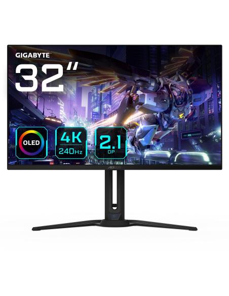 Gigabyte AORUS FO32U2P 31.5" QD-OLED UltraHD 4K 240Hz FreeSync Premium