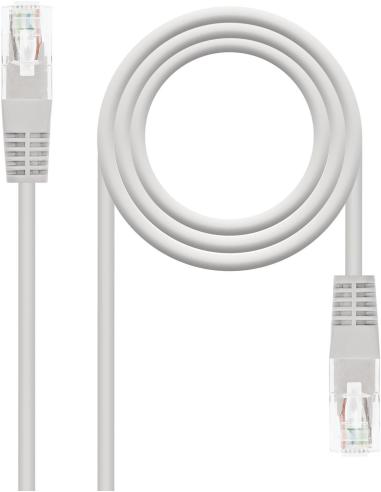Nanocable 10.20.0401-L150 Cable de Red RJ45 Cat.6 UTP 1.5M Gris