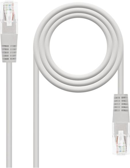 Nanocable 10.20.0401-L150 Cable de Red RJ45 Cat.6 UTP 1.5M Gris
