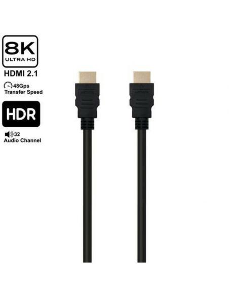 EWENT EC1323 Cable HDMI v2.1 de Ultra Alta Velocidad Ethernet 8K 60HZ 5M