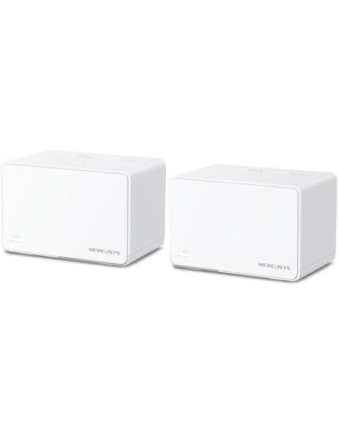 Mercusys Halo H80X Pack de 2 Sistema Wifi Mesh AX3000 WiFi 6 Doble Banda Gigabit