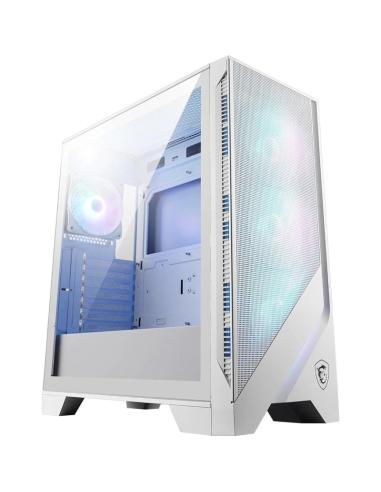 MSI MAG FORGE 320R AIRFLOW ARGB Mid Tower mATX Cristal Templado USB 3.2 Blanca
