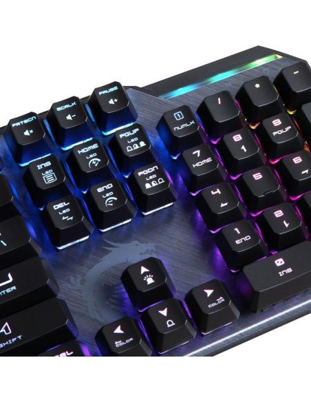 MSI Vigor GK50 Elite Teclado Mecánico Gaming Retroiluminado Switches Kailh Box White