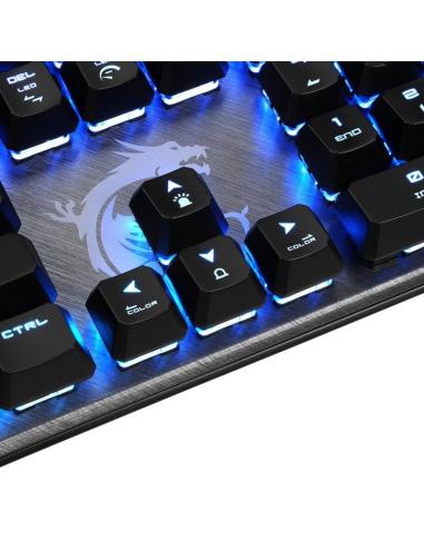 MSI Vigor GK50 Elite Teclado Mecánico Gaming Retroiluminado Switches Kailh Box White