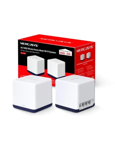 Mercusys Halo H50G (Pack 2) Sistema WiFi Mesh AC1900 Dual Band Gigabit