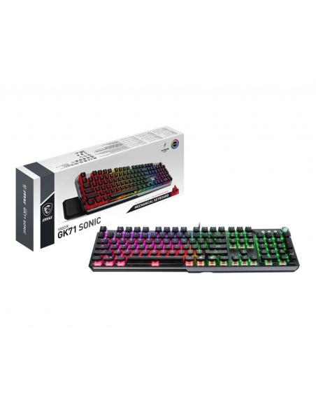 MSI Vigor GK71 Sonic Teclado Mecánico Gaming RGB Switch Red