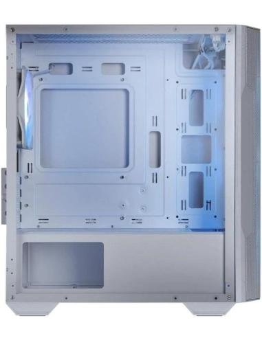 MSI MAG FORGE M100R Semi Torre mATX Cristal Templado USB 3.2 ARGB Blanca