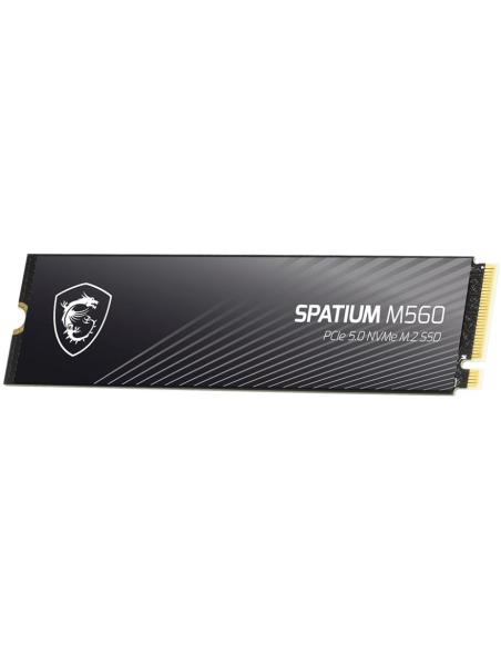 MSI SPATIUM M560 1TB Disco SSD 10200MB/s NVMe PCIe 5.0 M.2 Gen5 3D NAND