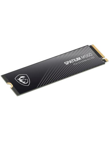 MSI SPATIUM M560 1TB Disco SSD 10200MB/s NVMe PCIe 5.0 M.2 Gen5 3D NAND