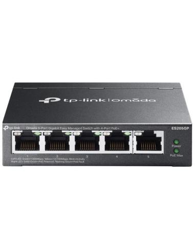 TP-Link Omada ES205G Switch PoE Gesitonado L2 5 Puertos Gigabit