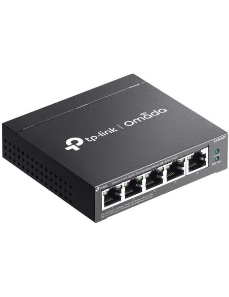 TP-Link Omada ES205G Switch PoE Gesitonado L2 5 Puertos Gigabit