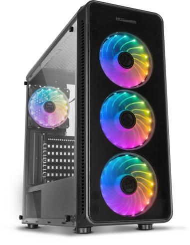 Nox Hummer TGM Cristal Templado USB 3.0 aRGB