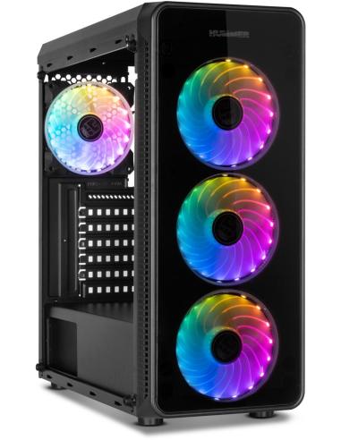 Nox Hummer TGM Cristal Templado USB 3.0 aRGB