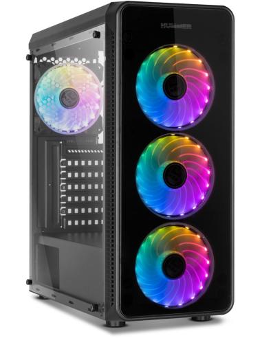 Nox Hummer TGM Cristal Templado USB 3.0 aRGB