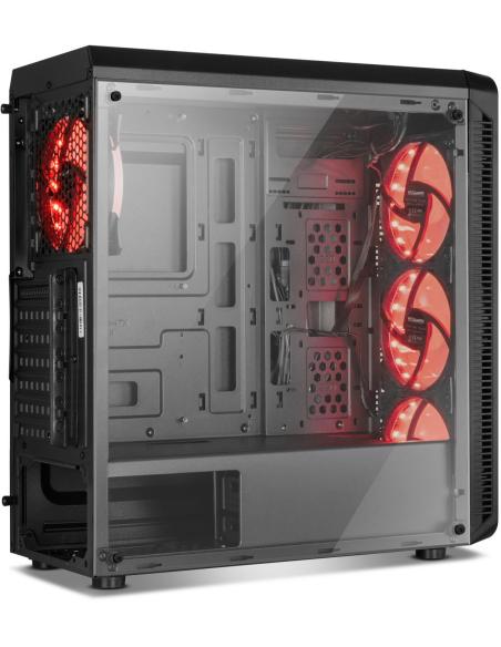 Nox Hummer TGM Cristal Templado USB 3.0 aRGB