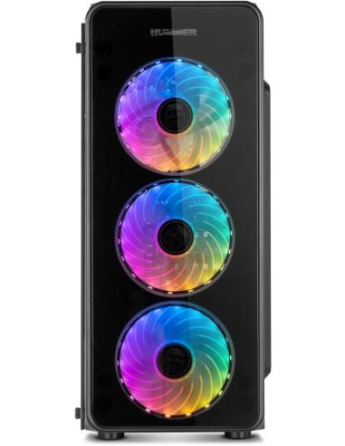 Nox Hummer TGM Cristal Templado USB 3.0 aRGB