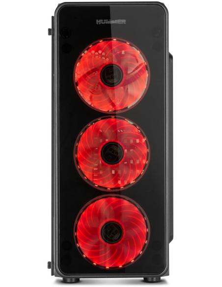 Nox Hummer TGM Cristal Templado USB 3.0 aRGB