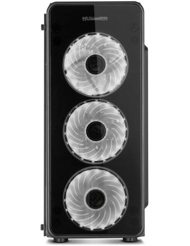 Nox Hummer TGM Cristal Templado USB 3.0 aRGB