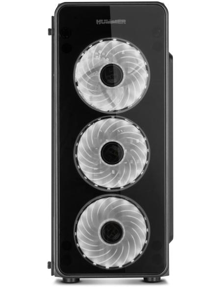 Nox Hummer TGM Cristal Templado USB 3.0 aRGB