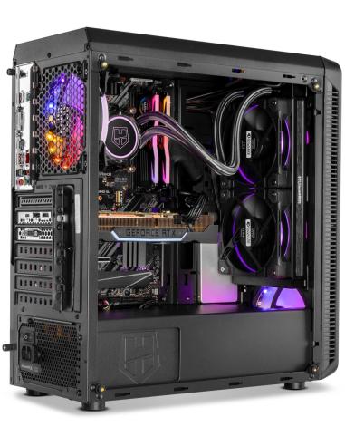 Nox Hummer TGM Cristal Templado USB 3.0 aRGB