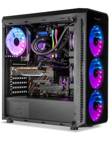 Nox Hummer TGM Cristal Templado USB 3.0 aRGB