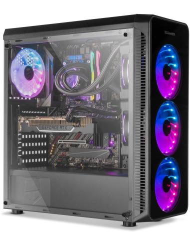 Nox Hummer TGM Cristal Templado USB 3.0 aRGB