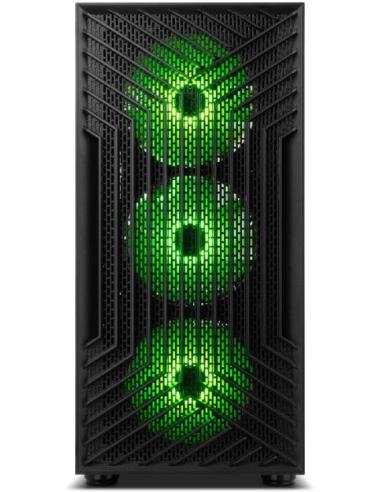 Nox Infinity Epsilon ARGB M-ATX Cristal Templado USB 3.0 Negra