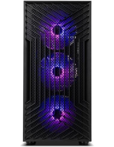 Nox Infinity Epsilon ARGB M-ATX Cristal Templado USB 3.0 Negra