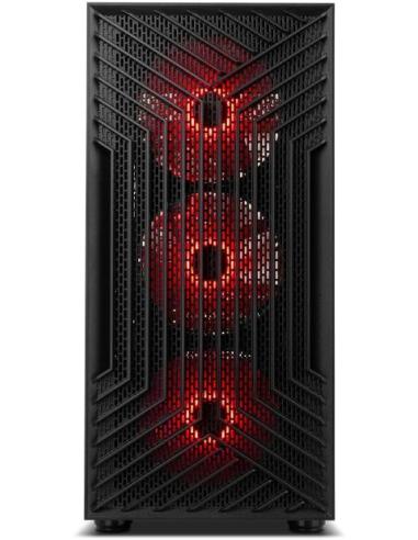 Nox Infinity Epsilon ARGB M-ATX Cristal Templado USB 3.0 Negra