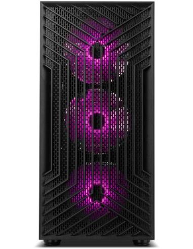 Nox Infinity Epsilon ARGB M-ATX Cristal Templado USB 3.0 Negra