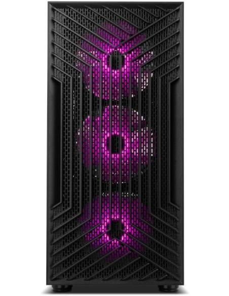 Nox Infinity Epsilon ARGB M-ATX Cristal Templado USB 3.0 Negra