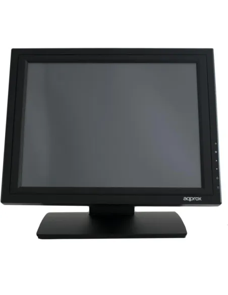 Approx APPMT15W5 Monitor para TPV Táctil Resistiva 15" Negro