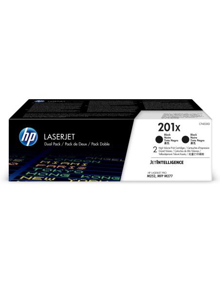 HP 201X CF400XD LaserJet Tóner Negro