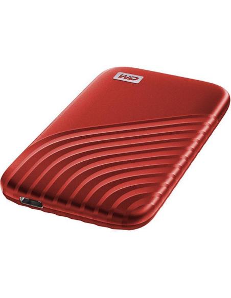 Western Digital My Passport SSD 1TB USB-C Rojo