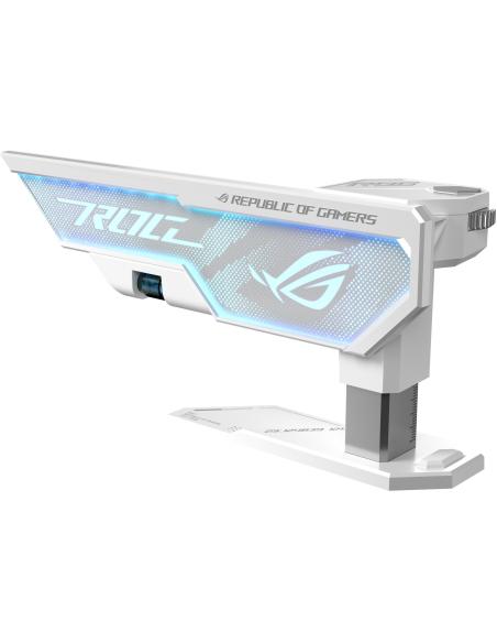 Asus ROG Herculx Graphics Card Holder Soporte para Tarjetas Gráficas RGB Blanco