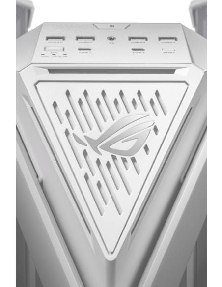 Asus ROG Hyperion GR701 ARGB Cristal Templado USB 3.2 Blanco
