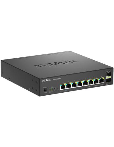 D-Link DMS-1250-10SPL/E Switch PoE Gestionado L2 8 Puertos Gigabit Ethernet + 2 SFP