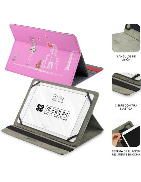 Subblim Trendy Case Fashion Girls Funda para Tablet 10.1"