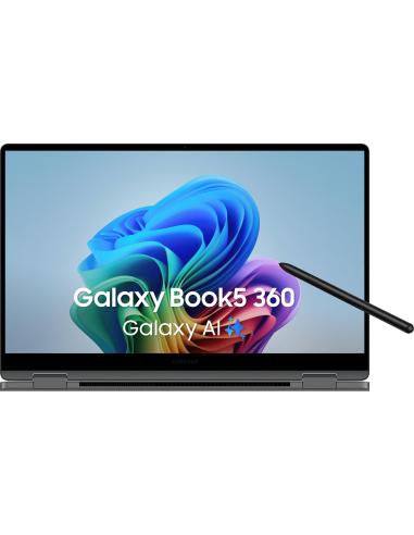 Samsung Galaxy Book5 360 AMOLED NP754QHA-KA2ES Intel Core Ultra 7 256V/16GB/512GB SSD/15.6" Táctil W11 Pro