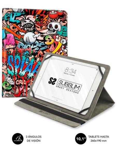 Subblim Trendy Case Gaffiti Funda para Tablet 10.1"