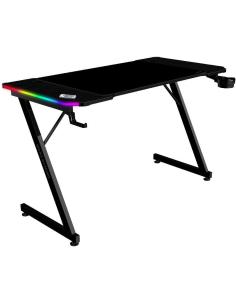 Mars Gaming MGD-X120RGB Mesa Ergonómica ARGB Mando Alfombrilla XXL Soportes Externos 120x60cm Negro-AGAMEG0066