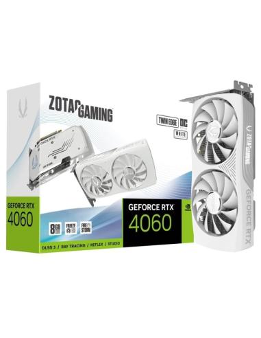 Zotac Gaming GeForce RTX 4060 Twin Edge OC White Edition 8GB GDDR6 DLSS3