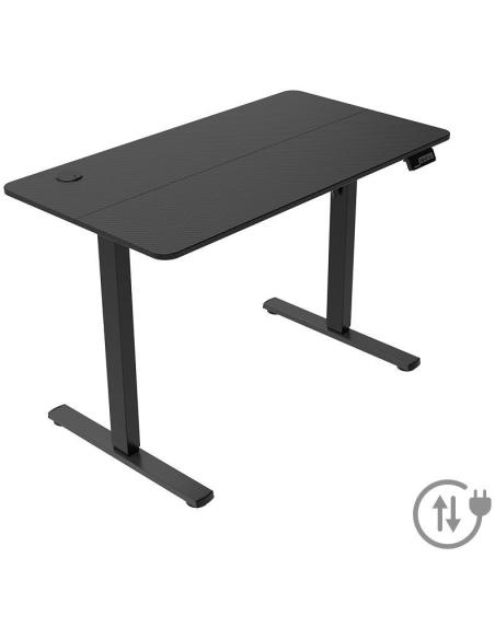 Mars Gaming MGD-ERGOPRO Mesa Eléctrica con Ajuste de Altura Ergonómica 110x60cm Negra