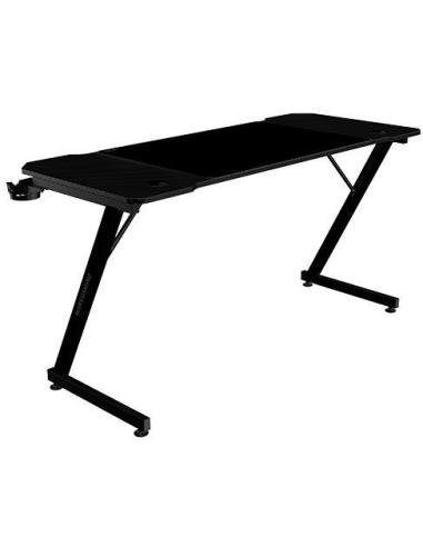 Mars Gaming MGD-X140 Mesa Ergonómica Alfombrilla XXL Soporte Auriculares Y Bebida 140x60cm Negro