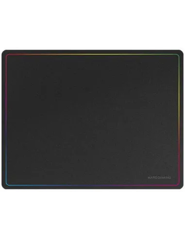 Mars Gaming MMP124 Alfombrilla Gaming 360x260mm Diseño Rainbow Caucho Natural Y Nanotextil Negro