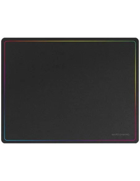 Mars Gaming MMP124 Alfombrilla Gaming 360x260mm Diseño Rainbow Caucho Natural Y Nanotextil Negro