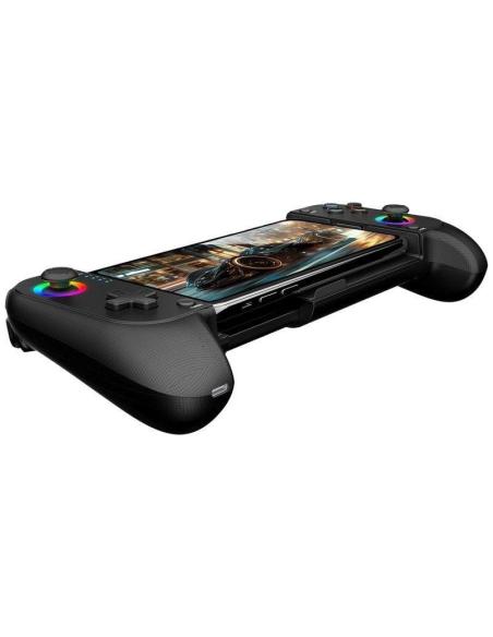Mars Gaming MGPX Gamepad Bluetooth 5.0 para Android e IOS RGB Neon Vibración Dual Turbo Negro