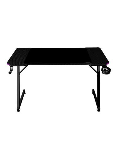 Mars Gaming MGD-X120RGB Mesa Ergonómica ARGB Mando Alfombrilla XXL Soportes Externos 120x60cm Negro