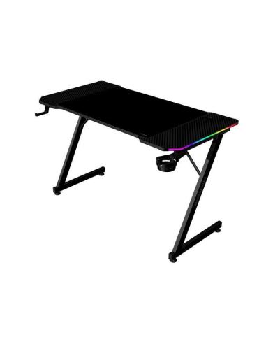 Mars Gaming MGD-X120RGB Mesa Ergonómica ARGB Mando Alfombrilla XXL Soportes Externos 120x60cm Negro